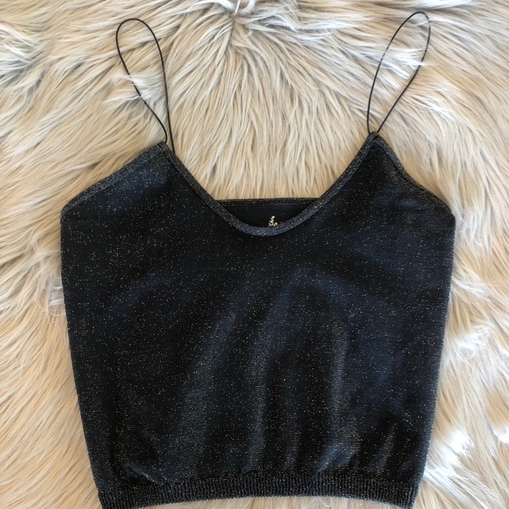 Free People Skinny Strap Seamless Brami Size M/L